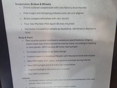 1999 Porsche 911 Carrera