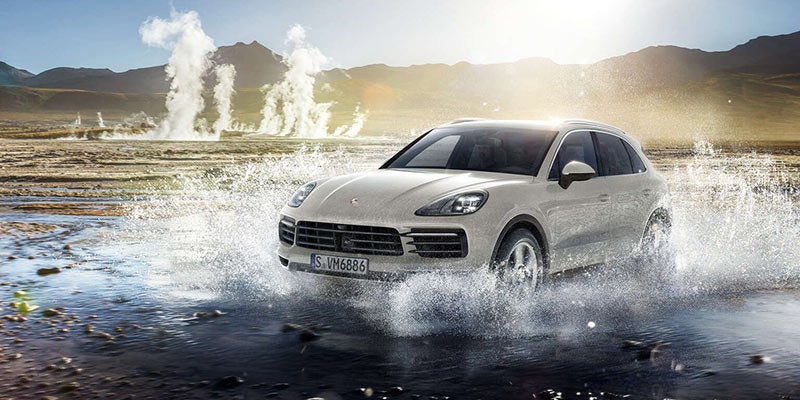 Porsche Cayenne model front view