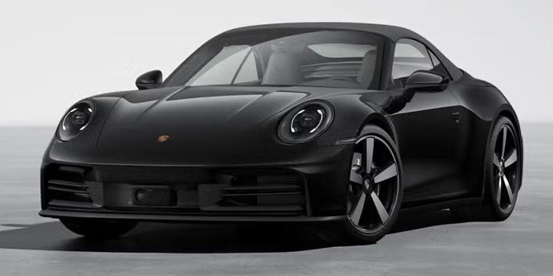 Black Porsche 911 Carrera