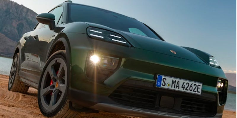 2025 Macan close up front view